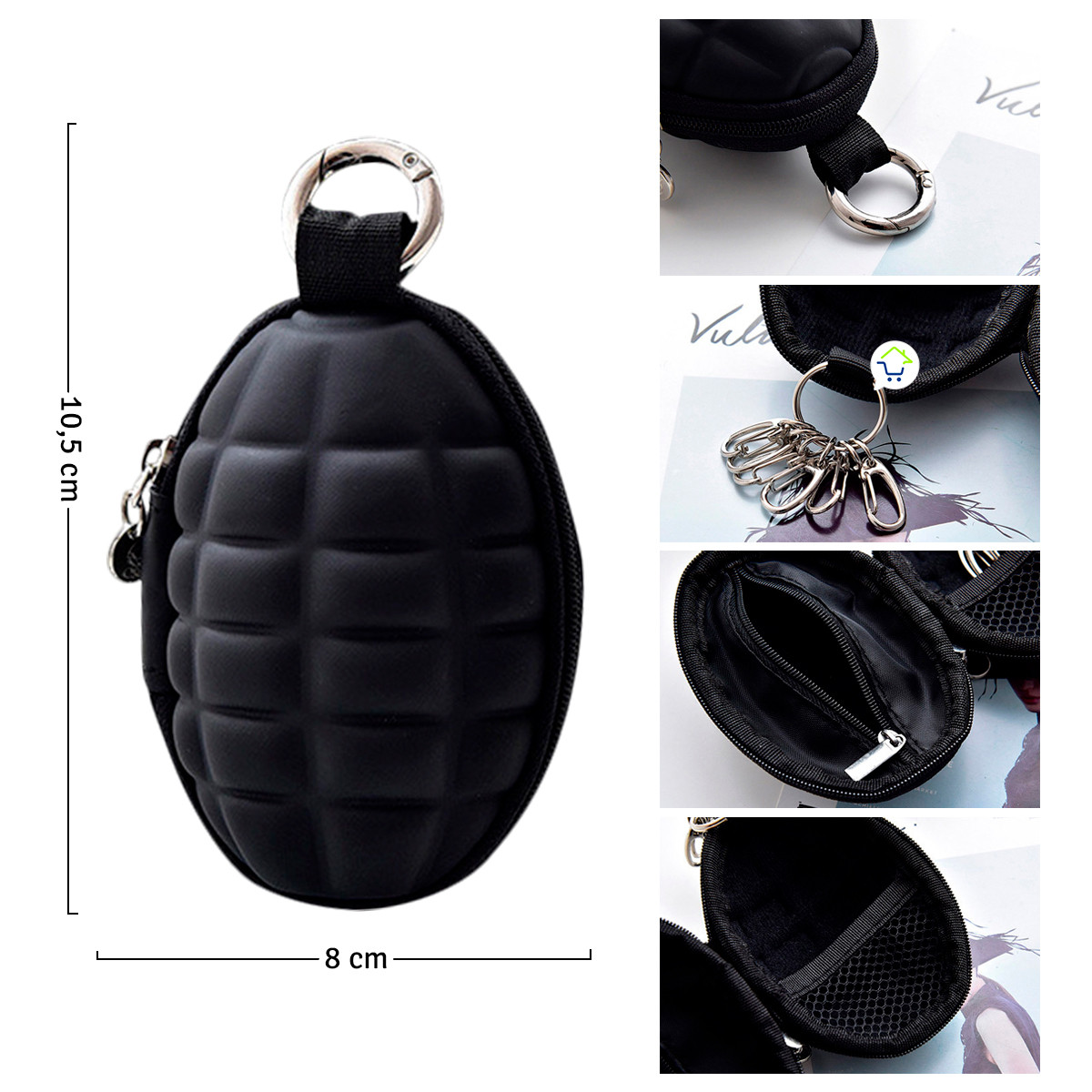 Miniatura 6 de Monedero Organizador Llaves MJ458